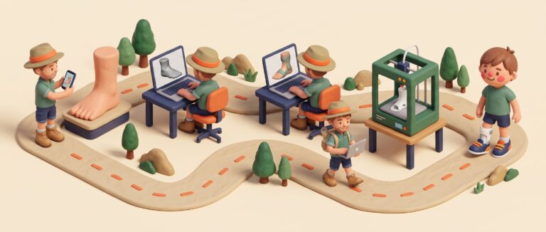 Roam Orthotics digital workflow
